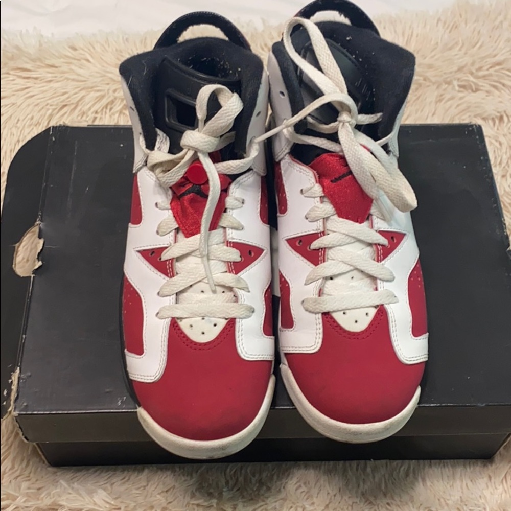 Jordan 6 retro Carmins